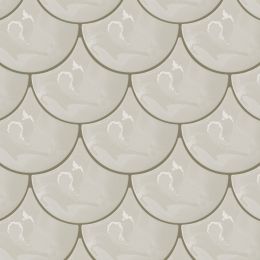 Shapes 6x7 Teardrop Creme