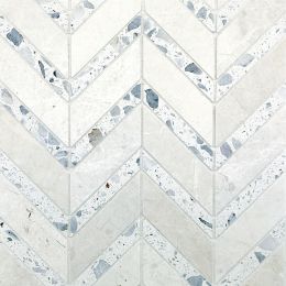 Montage Chevron Mosaic Vanilla with Sappho