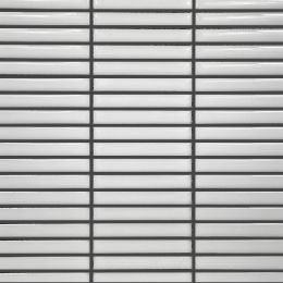 Geometrics Stick Mosaic White