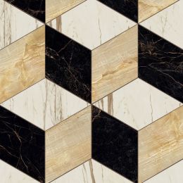VERSACE MARBLE T3 MOSAIC CUBE NERO